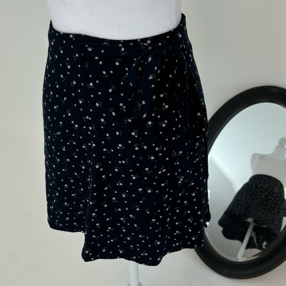 Brandy Melville Wrap Mini Skirt